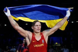 Александр Усик в молодости