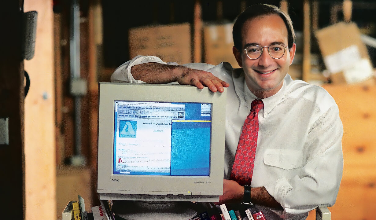 Джефф Безос в молодости