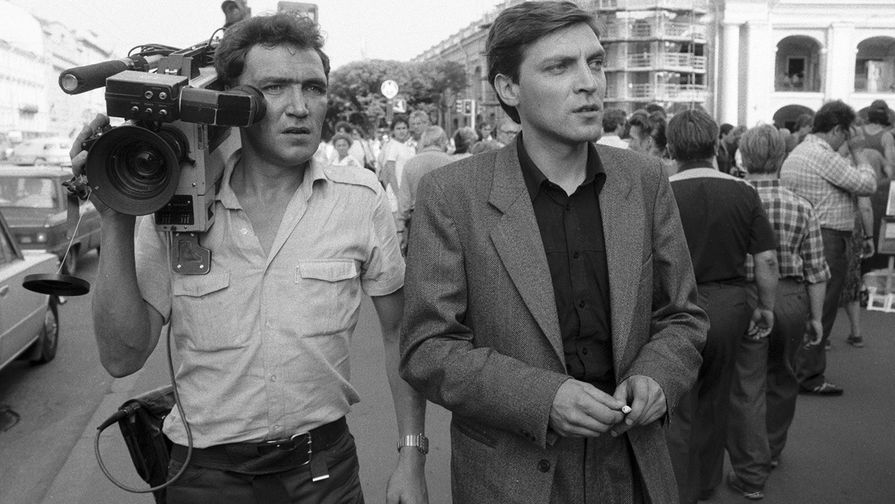 Александр Невзоров в молодости