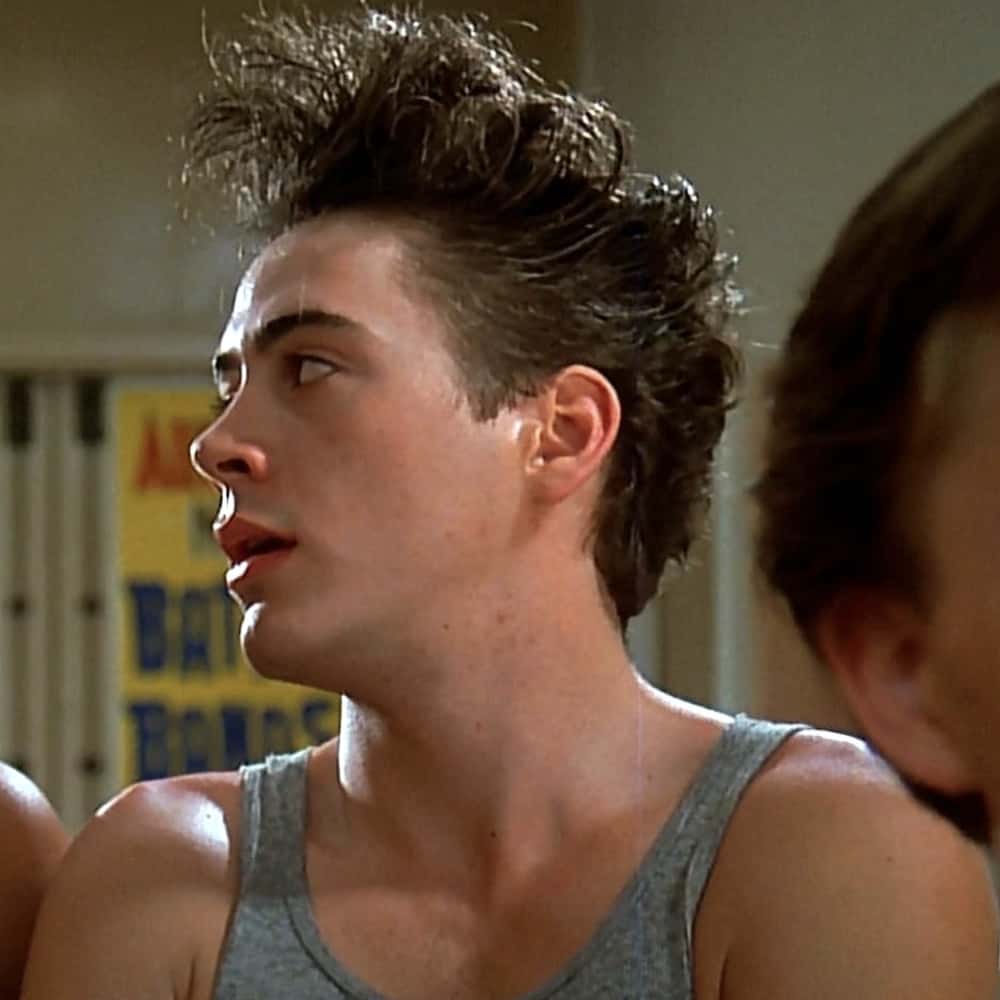 Роберт Дауни младший в молодости