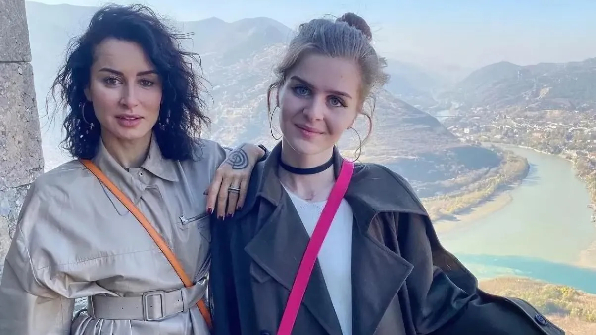 Тина Канделаки в молодости