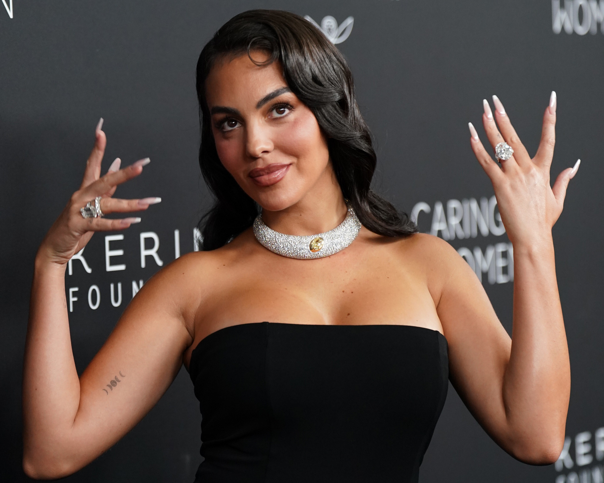 Джорджина Родригес в молодости