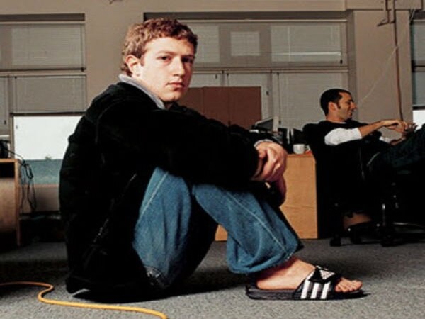 Марк Цукерберг в молодости