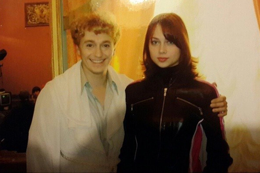 Анастасия Самбурская в молодости