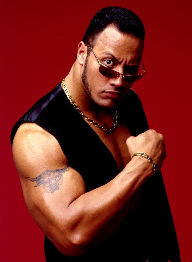 Дуэйн Джонсон в молодости