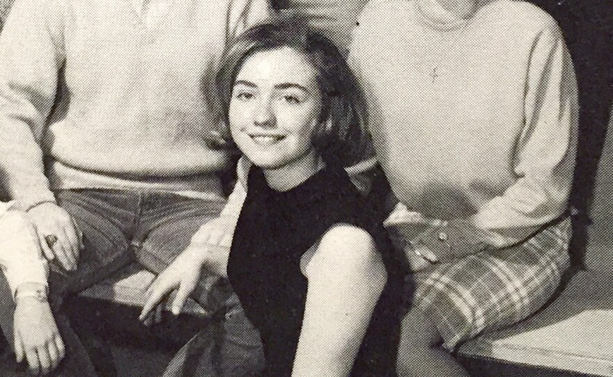 Хиллари Клинтон в молодости