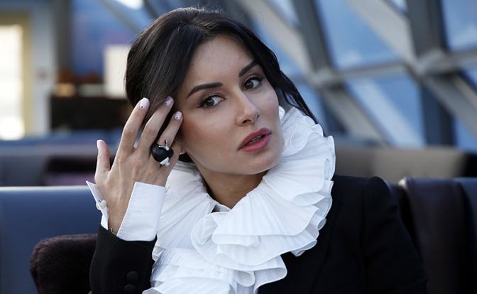 Тина Канделаки в молодости