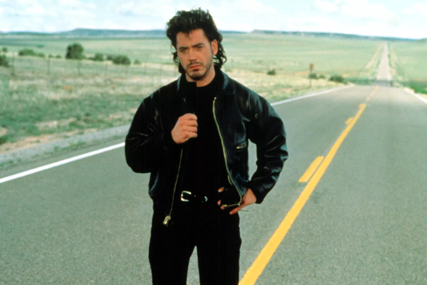 Роберт Дауни младший в молодости