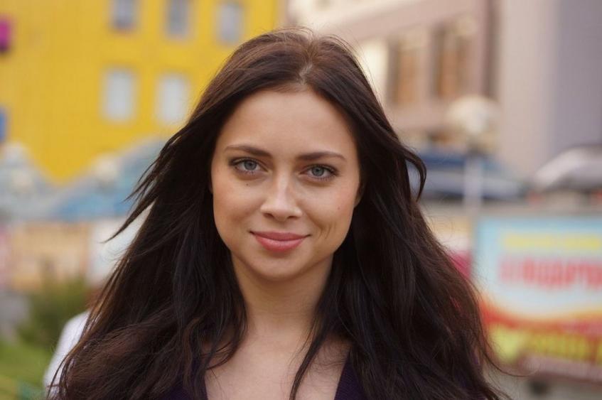 Анастасия Самбурская в молодости