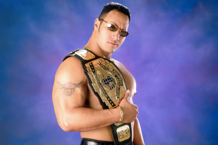 Дуэйн Джонсон в молодости