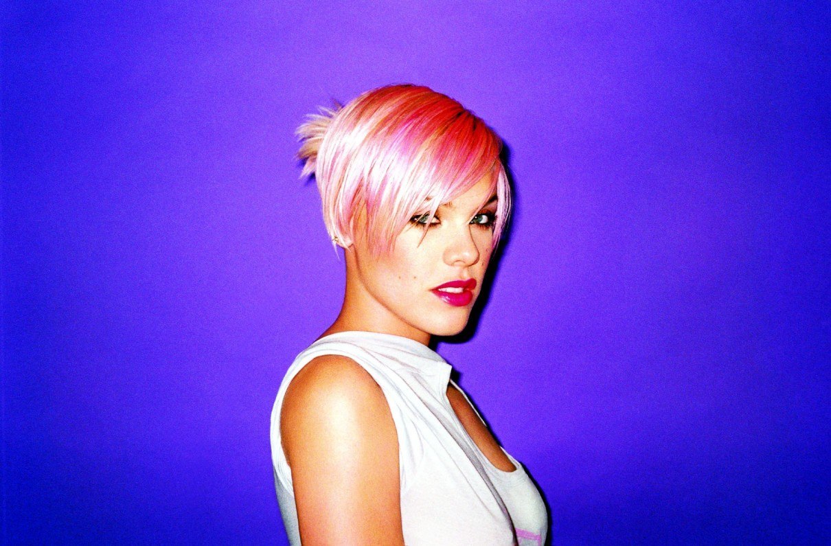 Пинк в молодости