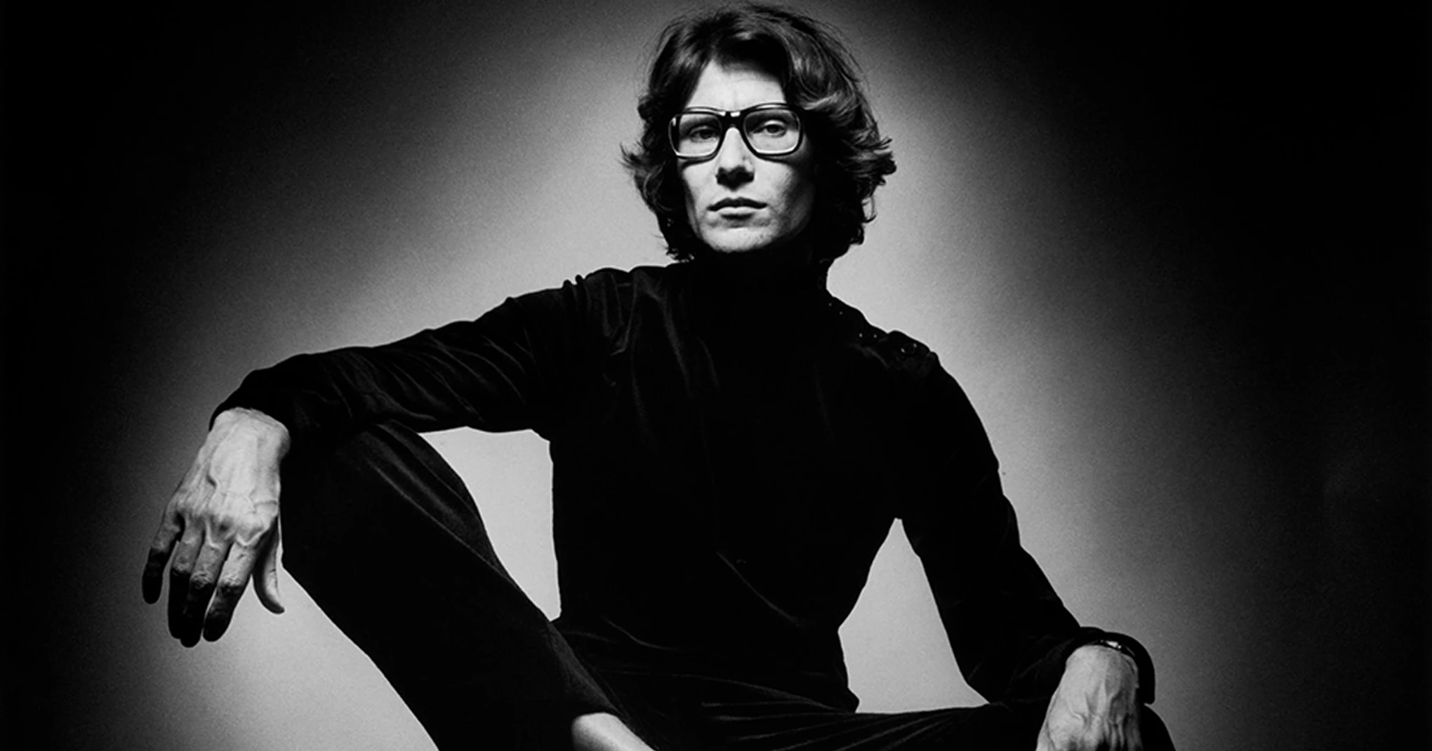 Ив Сен Лоран в молодости