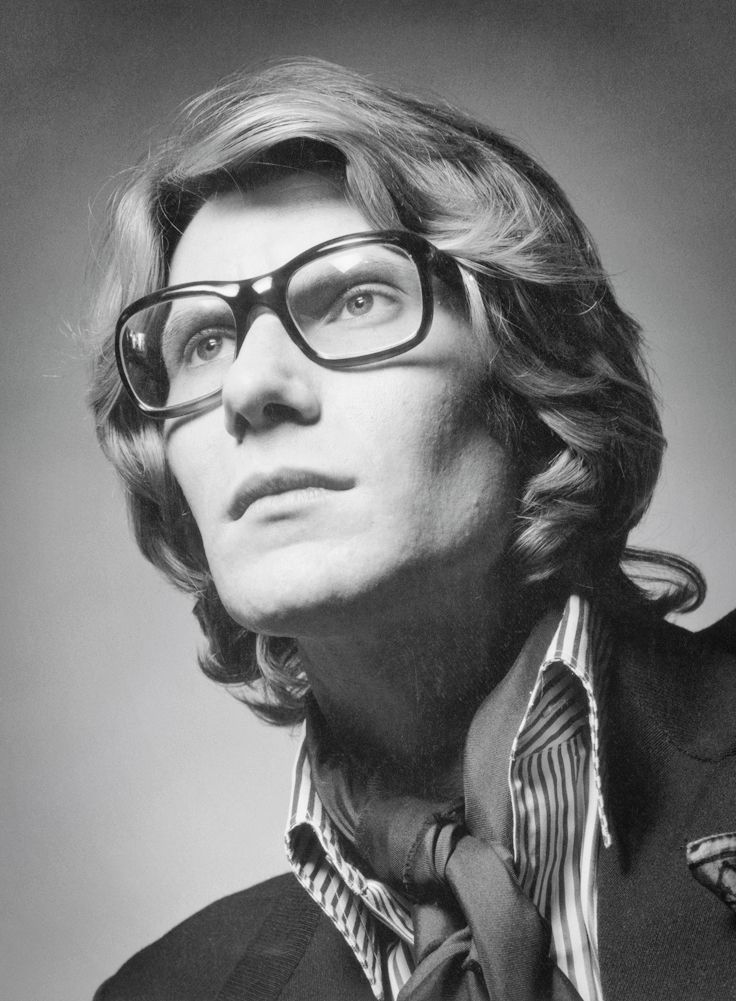 Ив Сен Лоран в молодости