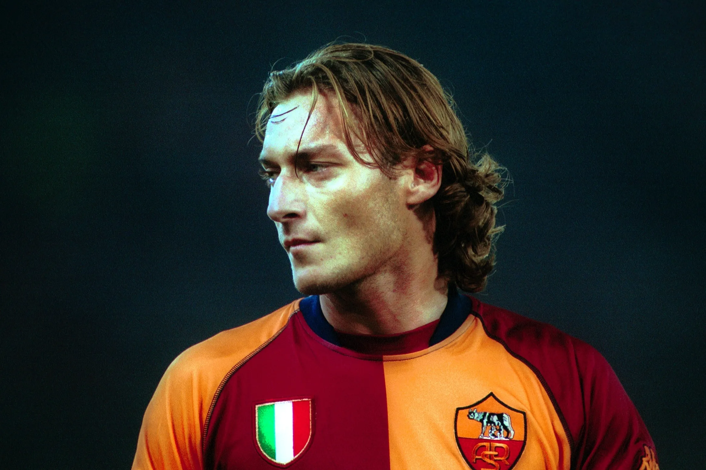 Франческо Тотти в молодости