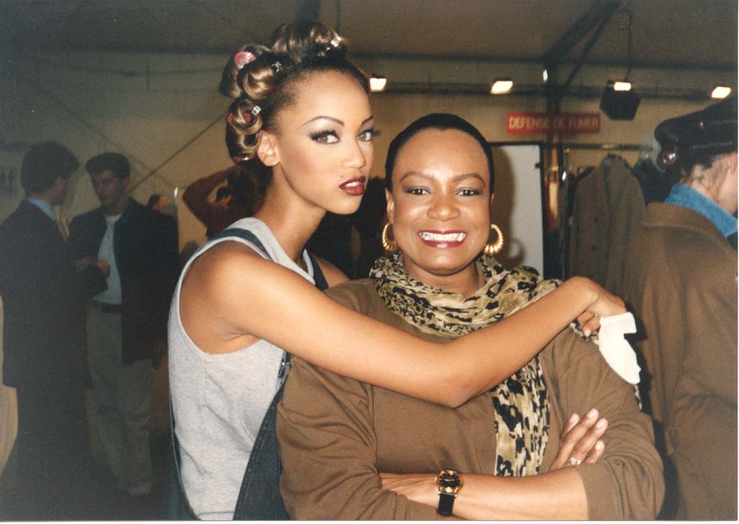 Тайра Бэнкс в молодости