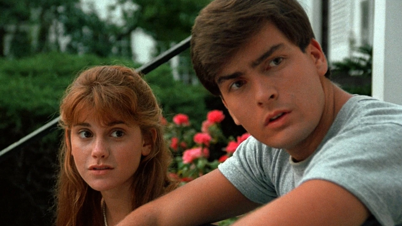 Чарли Шин в молодости