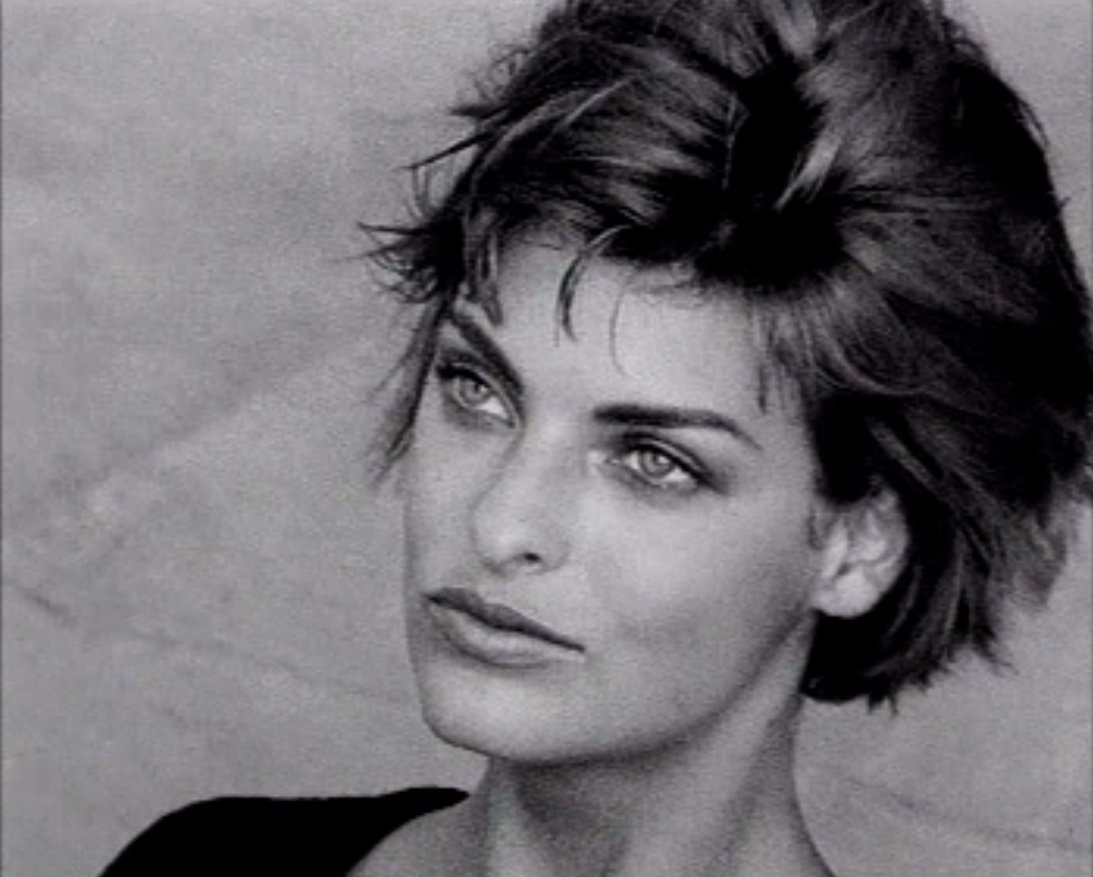 Линда Евангелиста в молодости