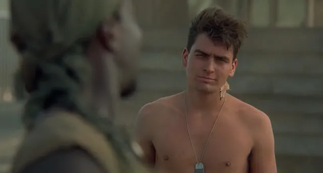 Чарли Шин в молодости