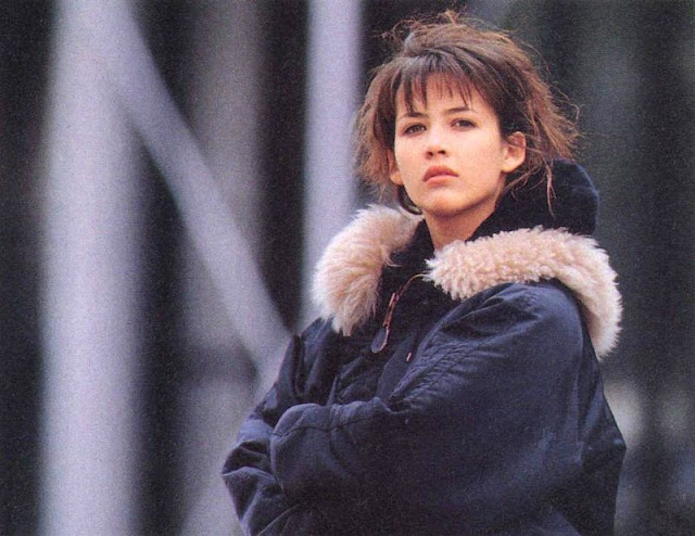 Софи Марсо в молодости