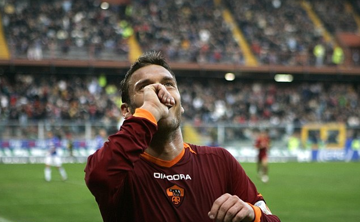 Франческо Тотти в молодости