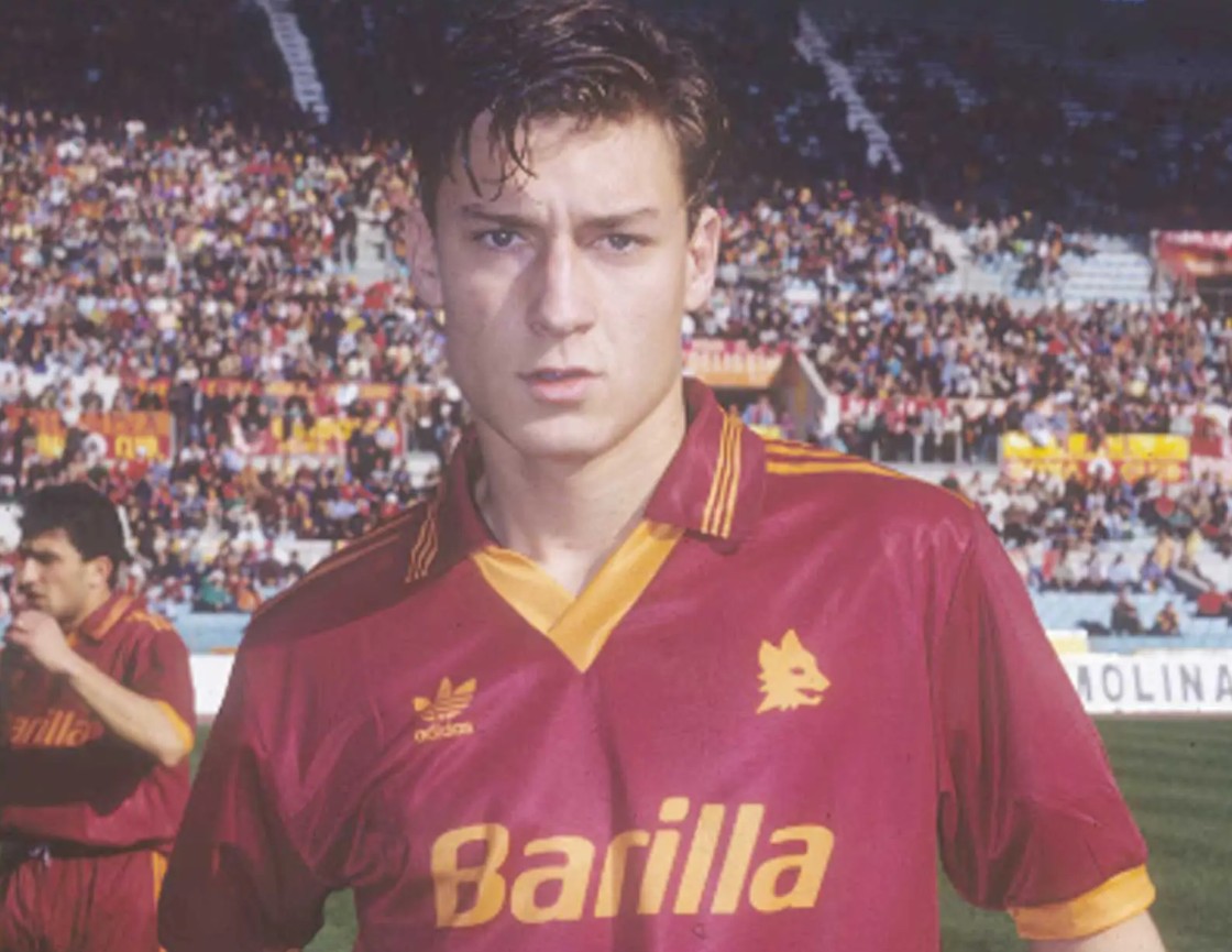 Франческо Тотти в молодости