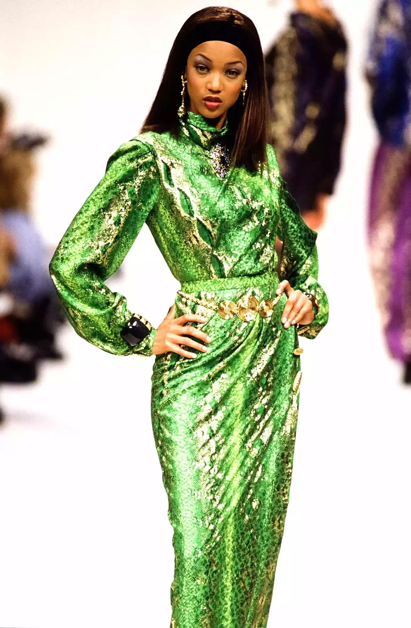 Тайра Бэнкс в молодости