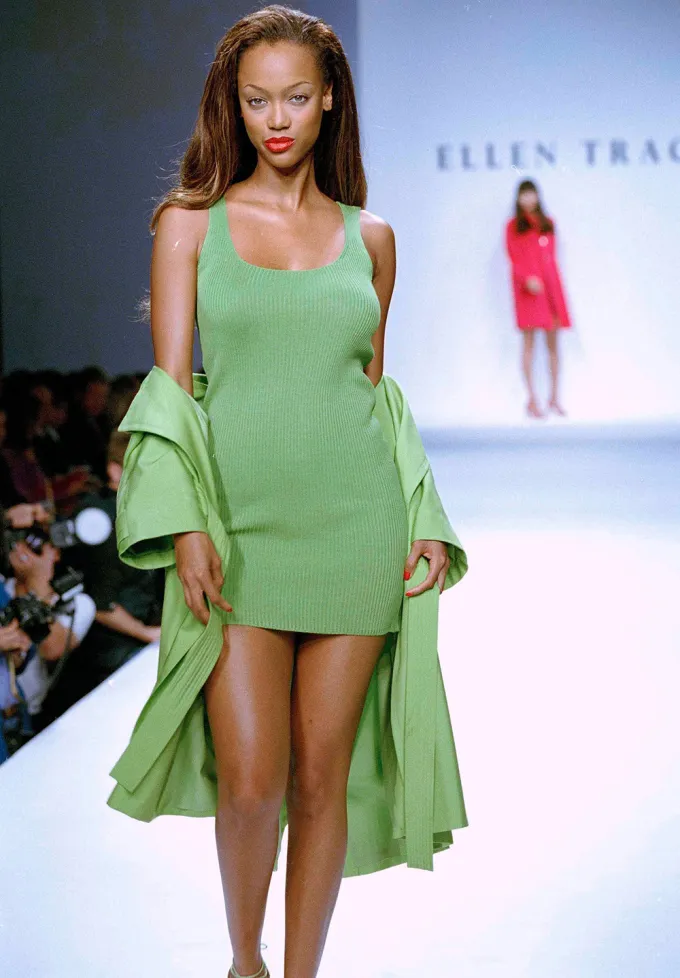 Тайра Бэнкс в молодости