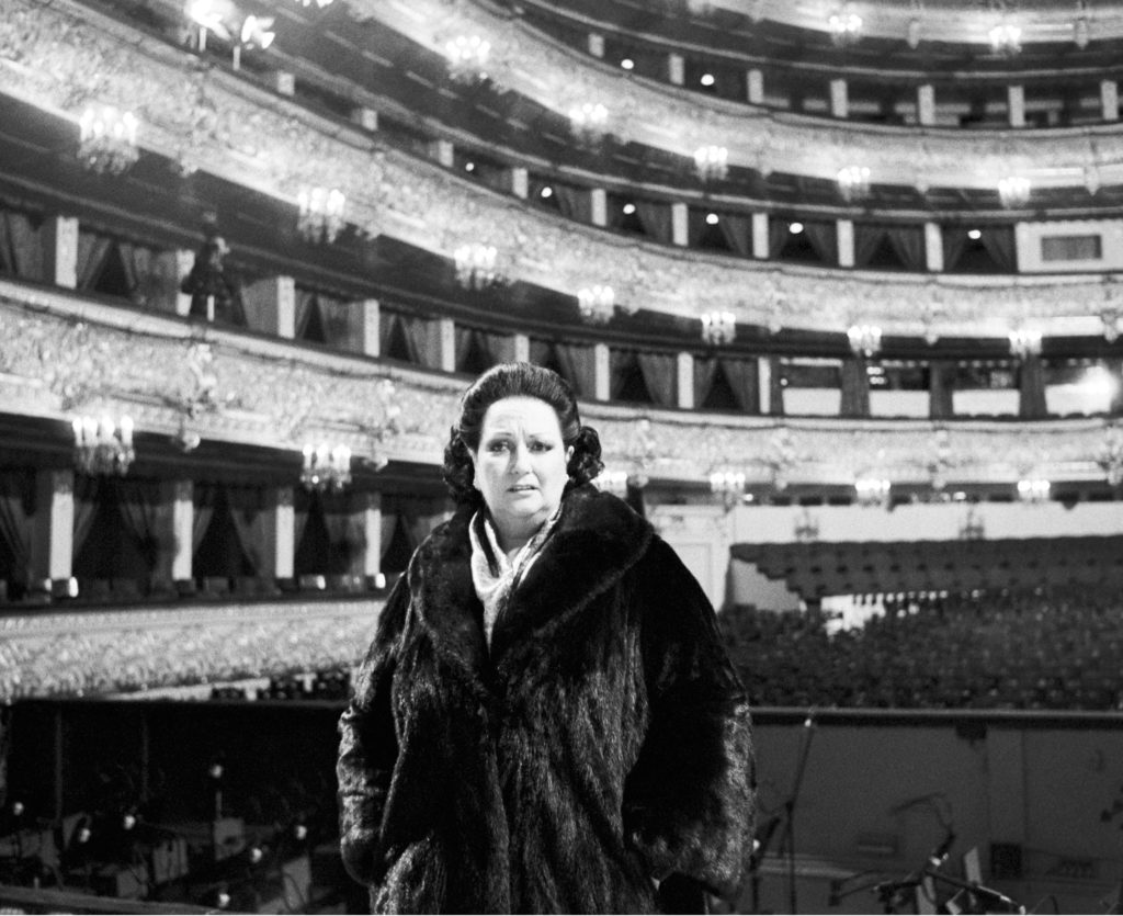 Монсеррат Кабалье в молодости