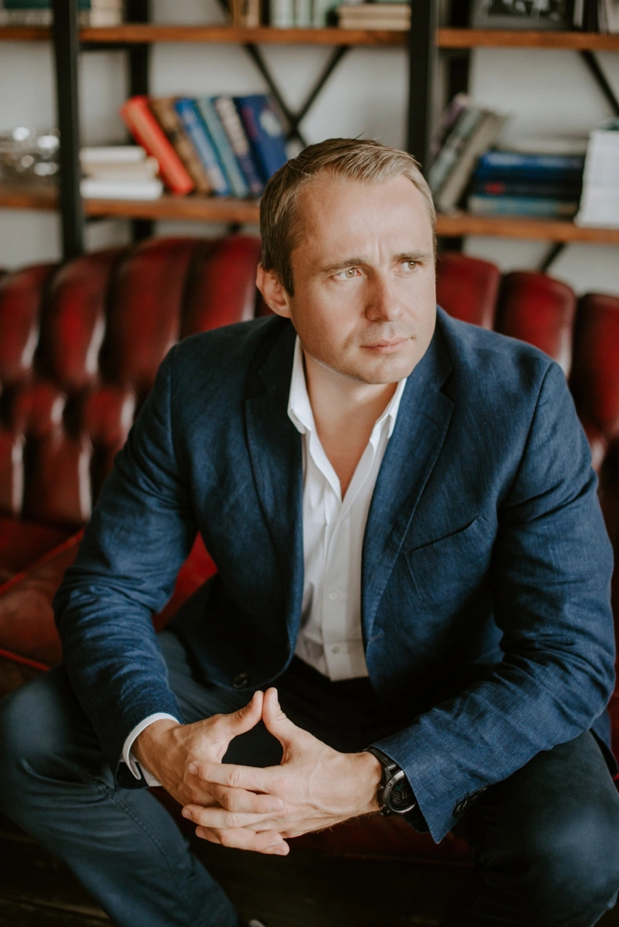 Оскар Хартманн в молодости