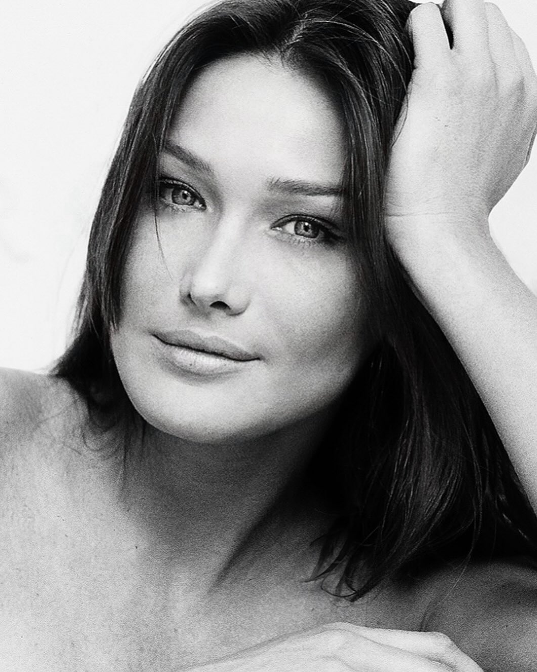 Карла Бруни в молодости