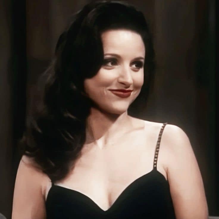 Джулия Луи-Дрейфус в молодости