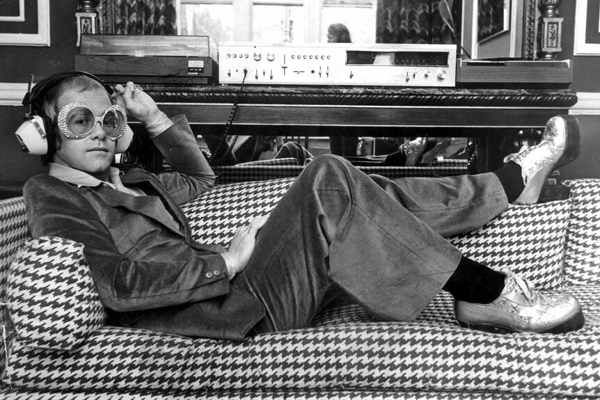 Элтон Джон в молодости