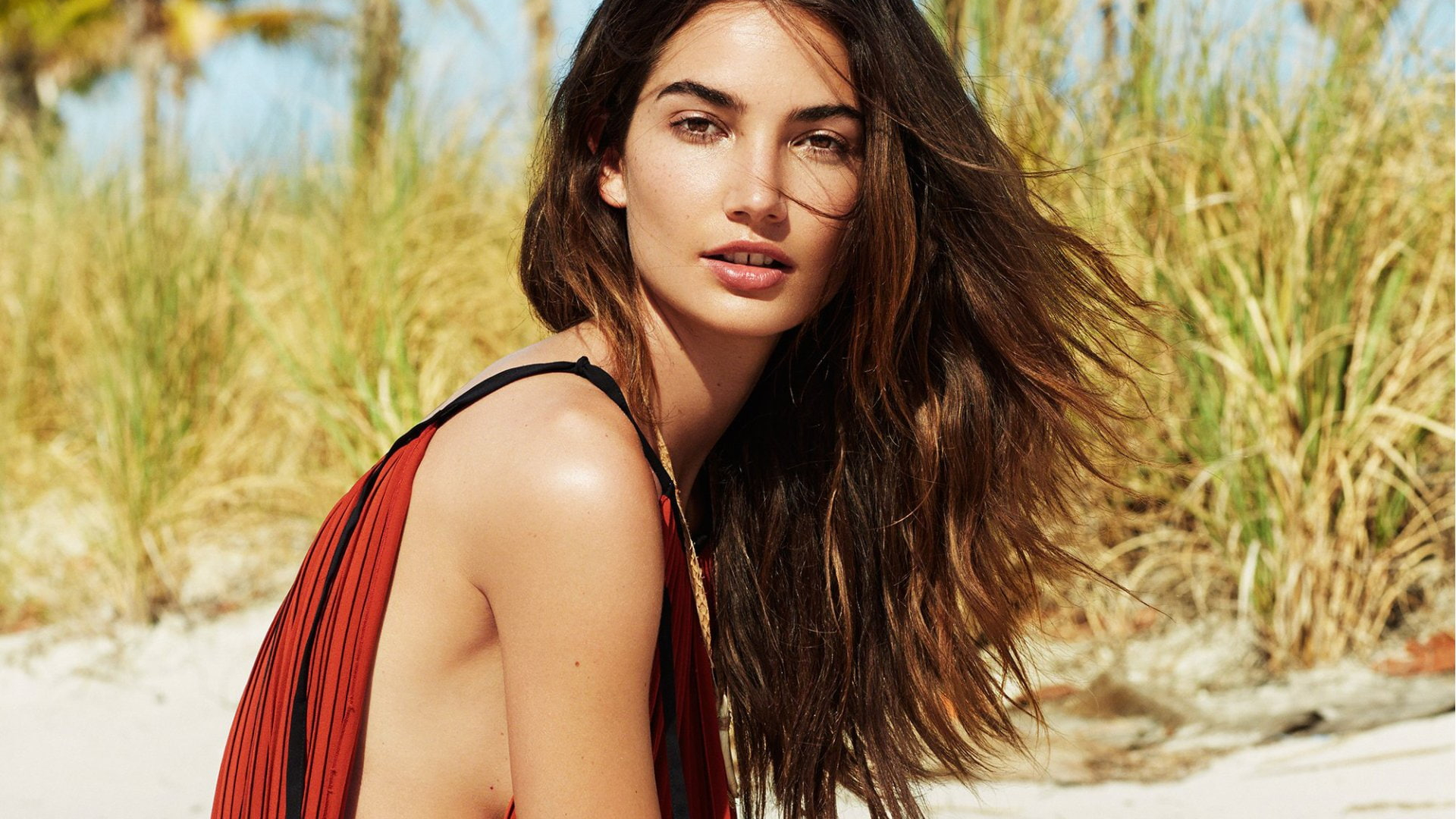 Лили Олдридж в молодости