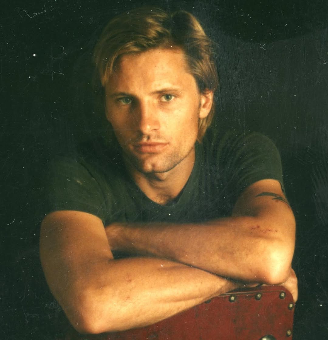 Вигго Мортенсен в молодости