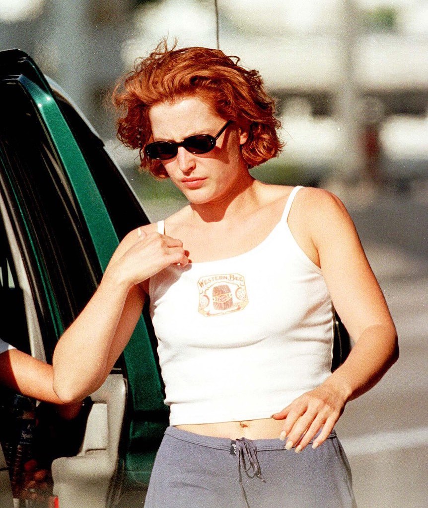 Джиллиан Андерсон в молодости