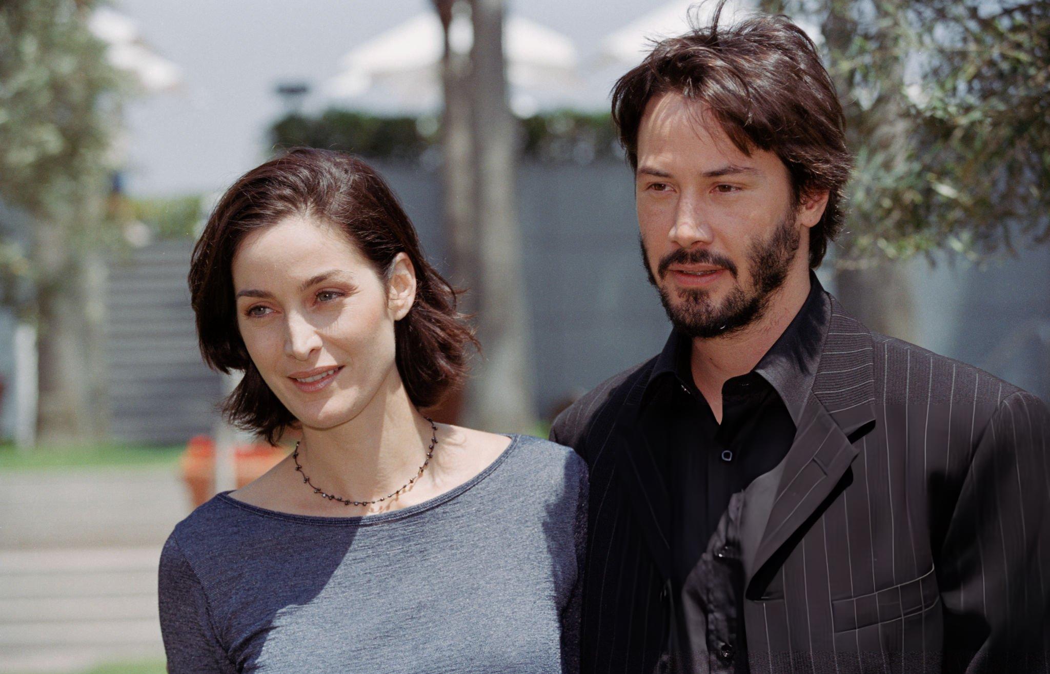 Кэрри-Энн Мосс в молодости