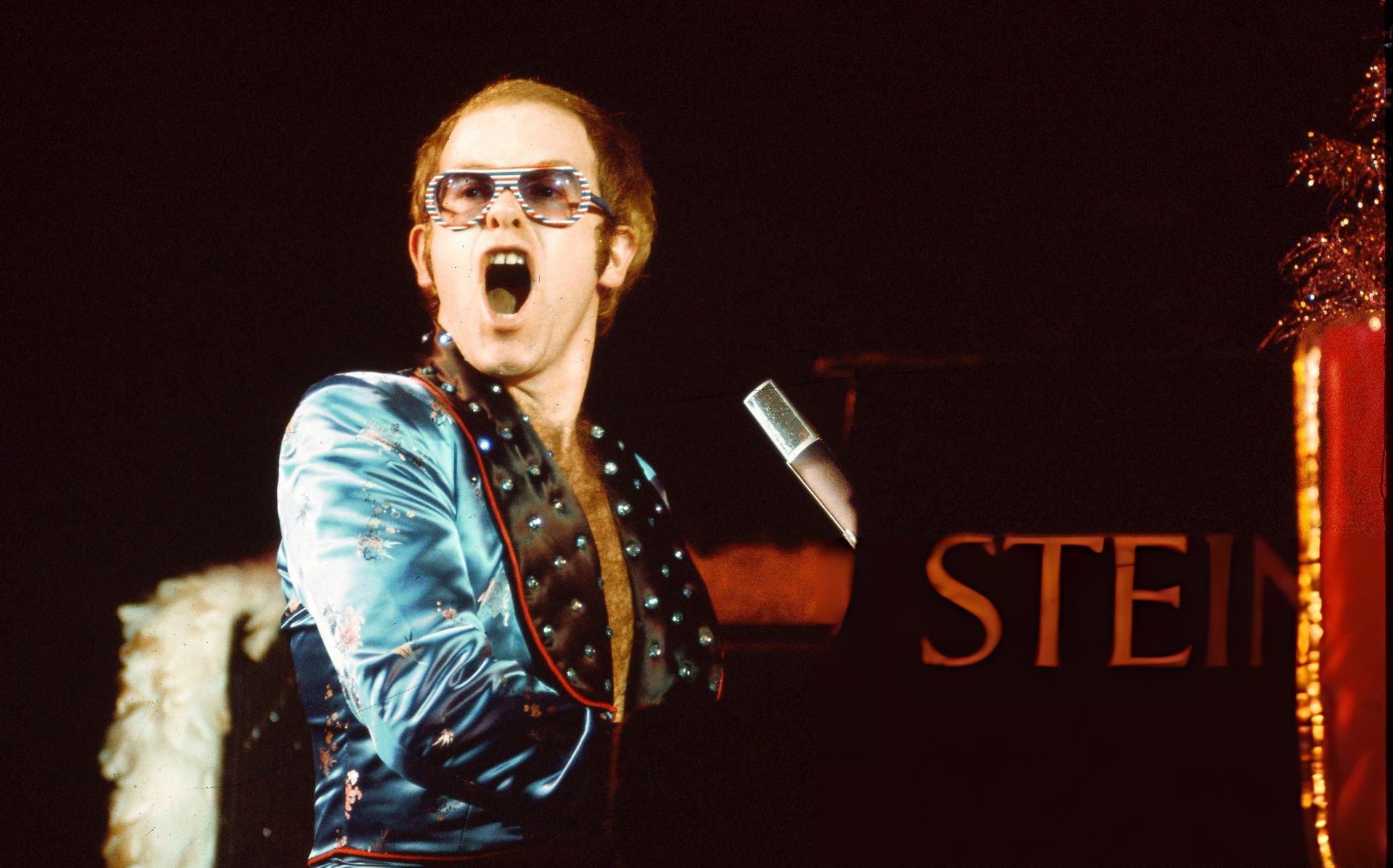 Элтон Джон в молодости