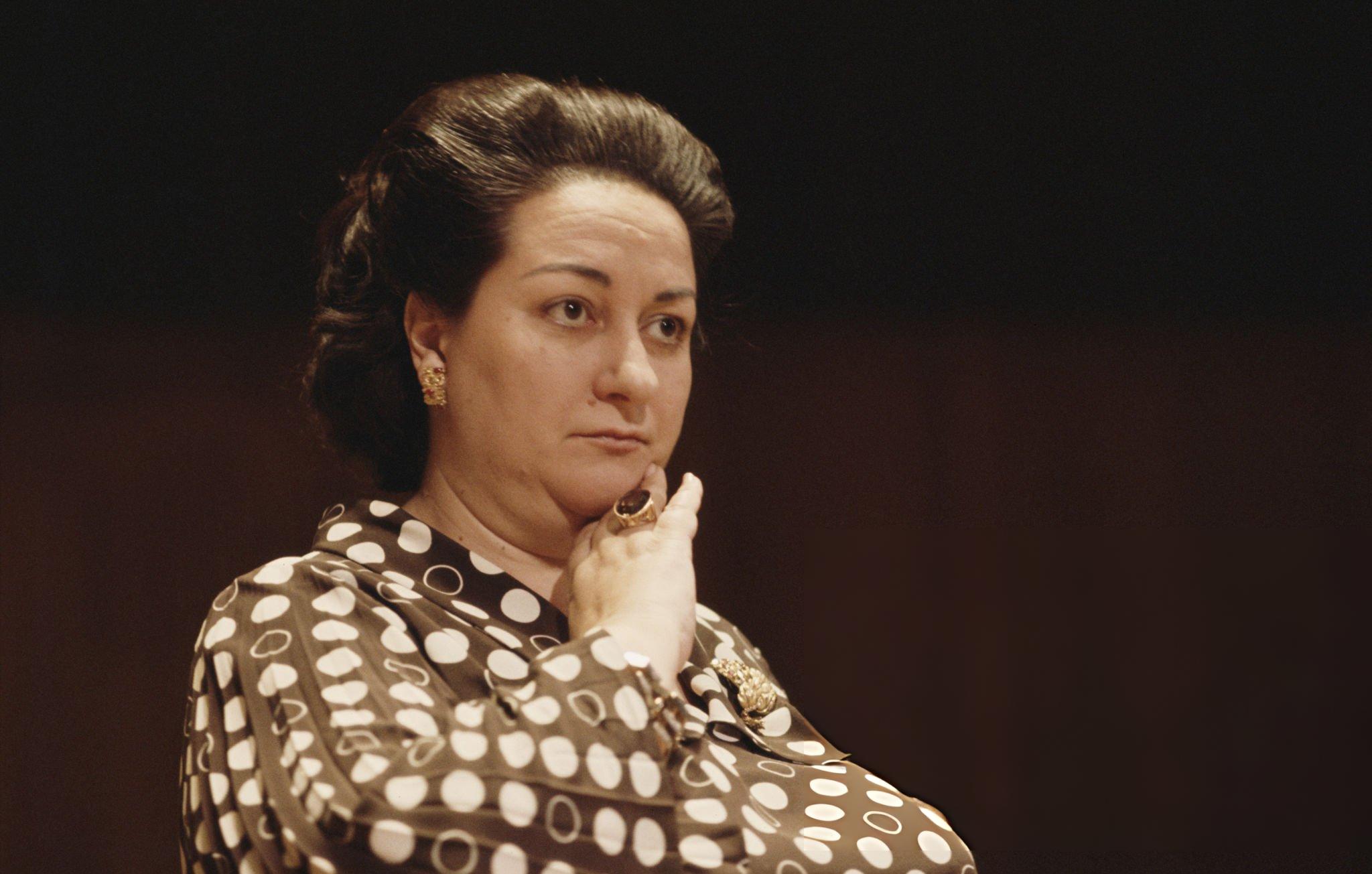 Монсеррат Кабалье в молодости