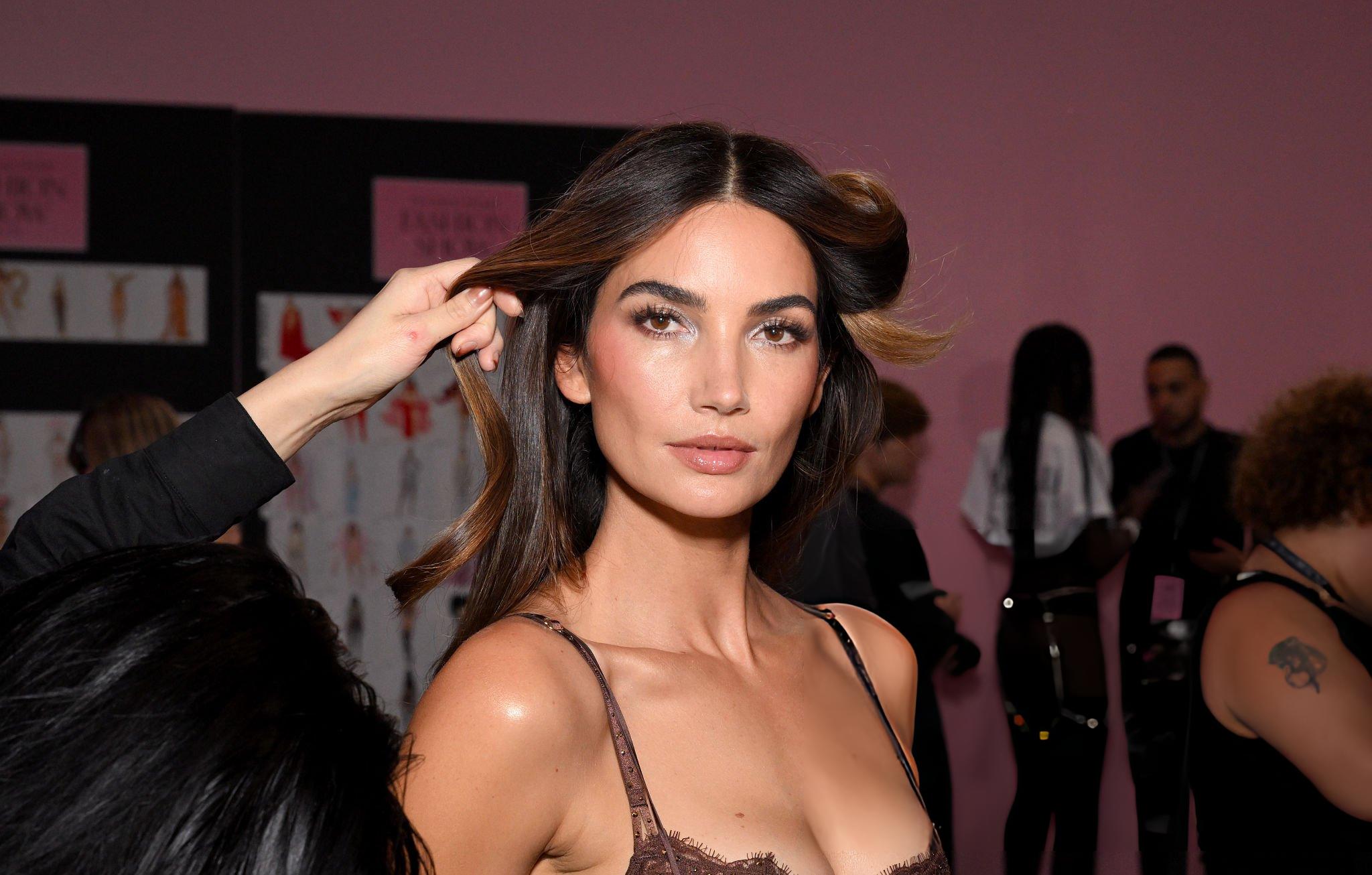 Лили Олдридж в молодости