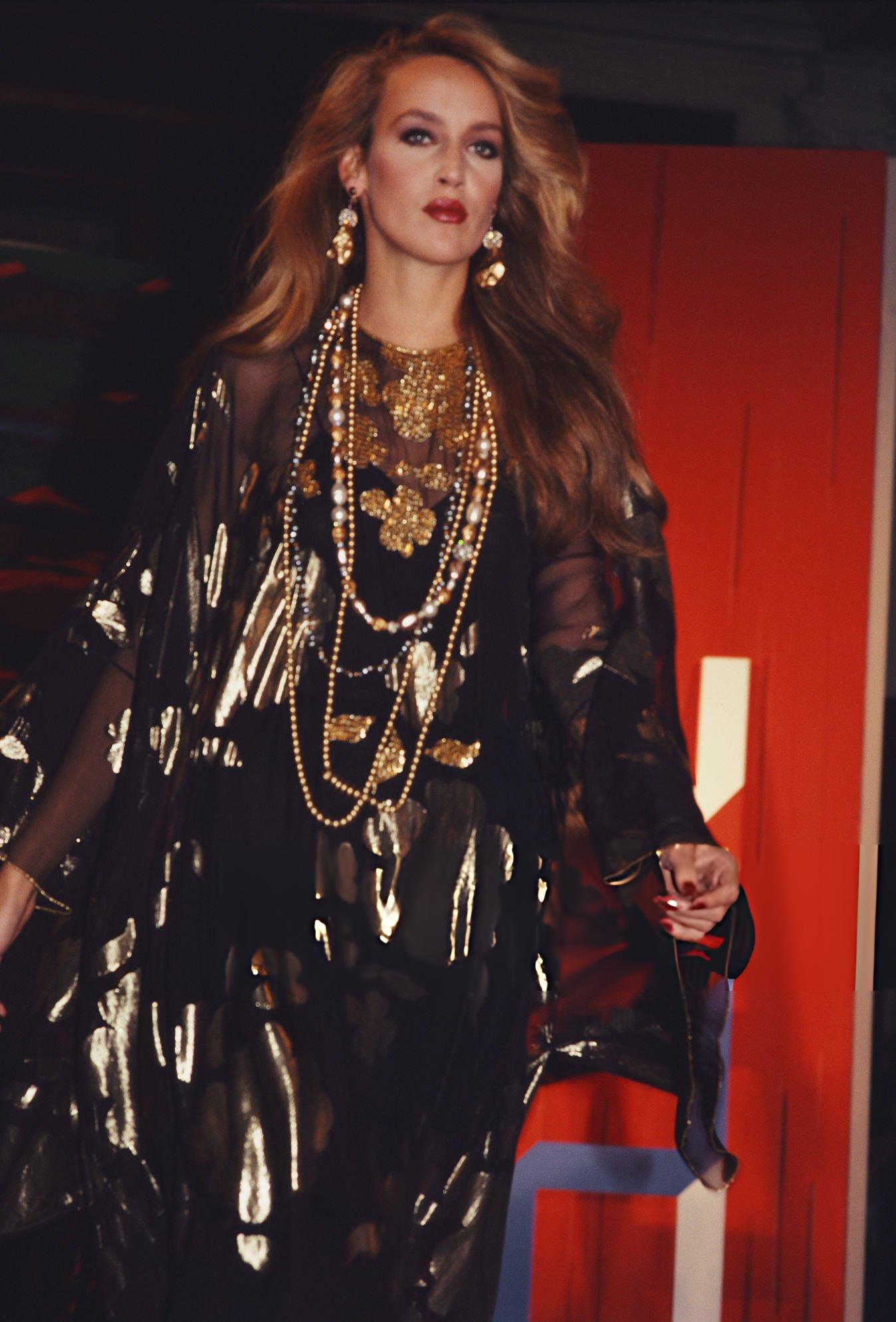 Джерри Холл в молодости